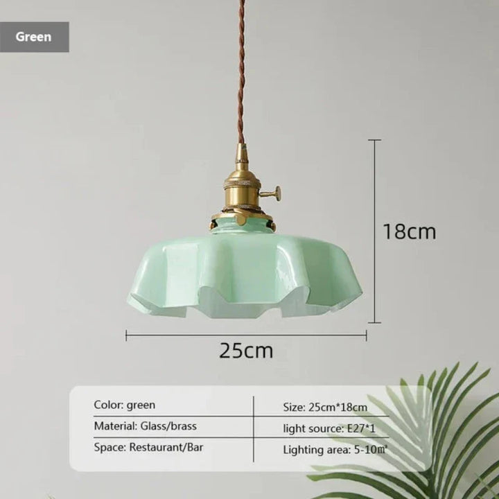French Brass Pendant Lamp - BrassChic | Bowlift