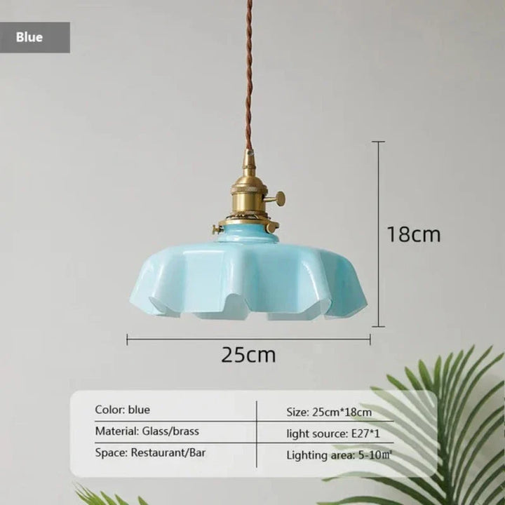 FrenchElegance - Timeless Brass Pendant Light with Warm Lighting for Classic Interior | Bowlift