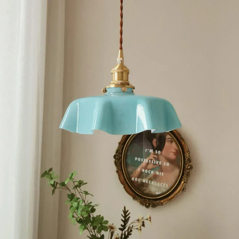 French Brass Pendant Lamp - BrassChic | Bowlift