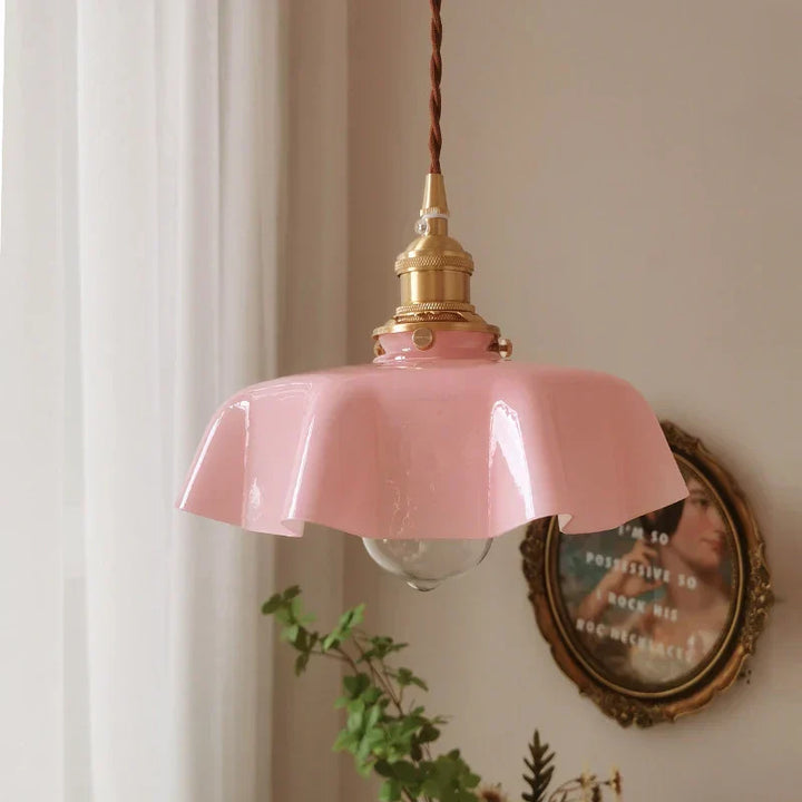 French Brass Pendant Lamp - BrassChic | Bowlift