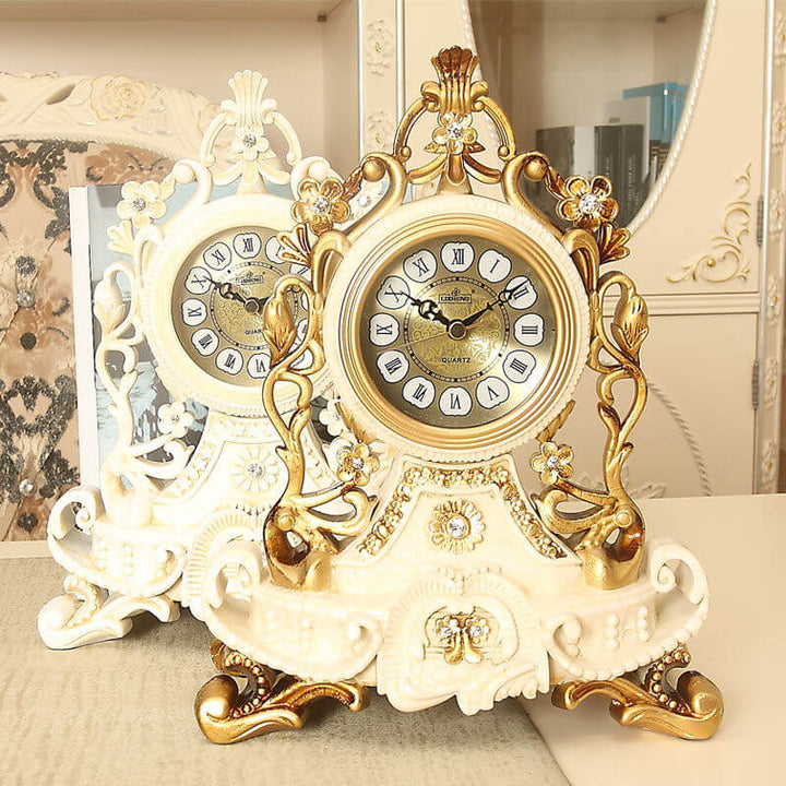 VintageTime Retro Table Clock | Bowlift