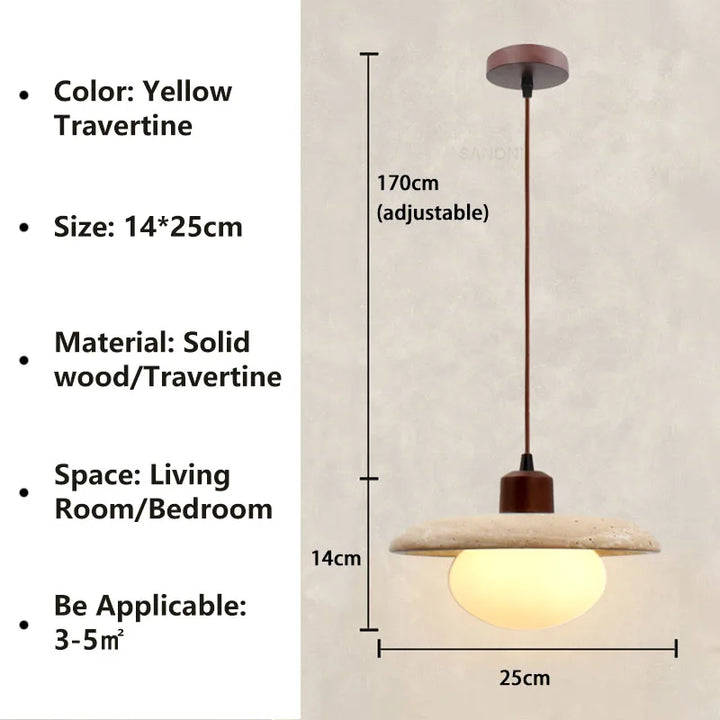 Wabi Sabi Pendant Lamp - Stylish Rustic Lighting for Home | Bowlift