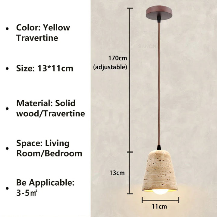 Wabi Sabi Pendant Lamp - Stylish Rustic Lighting for Home | Bowlift