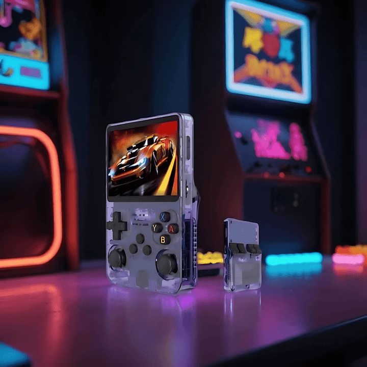 BowLift | Handheld game console with 10,000 games & 64 GB storage