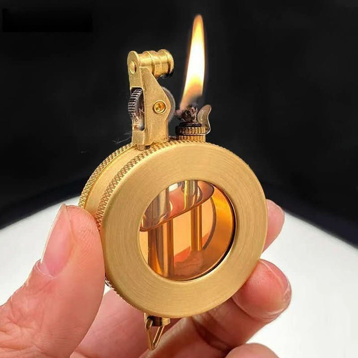 BowLift | Retro Metal Kerosene Lighter in Compact Vintage Design