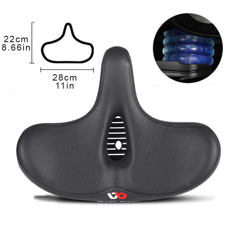 RidEase comfortable, ergonomically shaped bike saddle | Bowlift