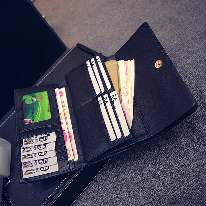 Women PU Leather Fashion Long Clutch Vintage | Bowlift