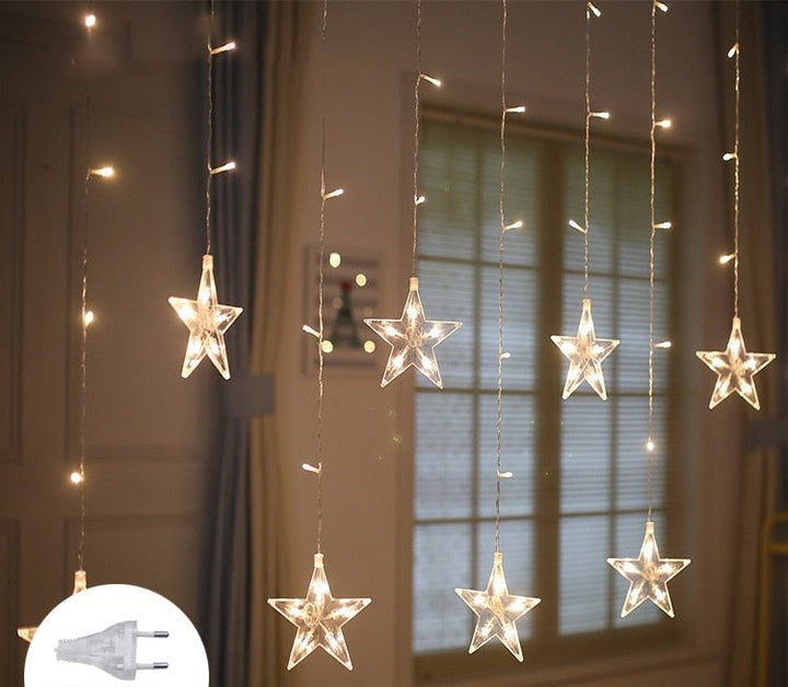 BowLift | Romantic Heart-Shaped LED String Lights for Atmospheric Decoration – 3 Meters Warm White