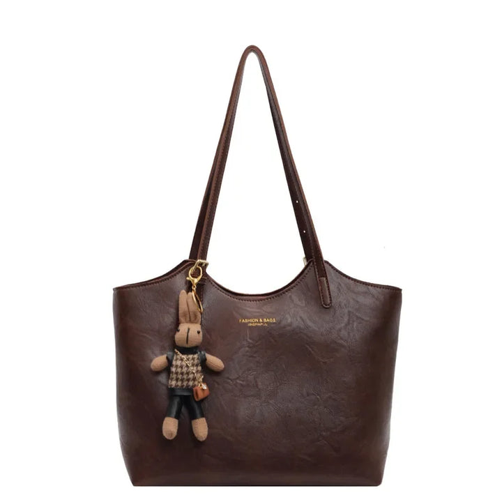 BowLift | Mirella | Classic Women’s Shopper Bag with Charm – Elegant, Spacious & Timeless