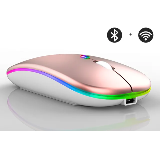 LuxeClick Mouse – Wireless Rechargeable Bluetooth Mouse Bowlift