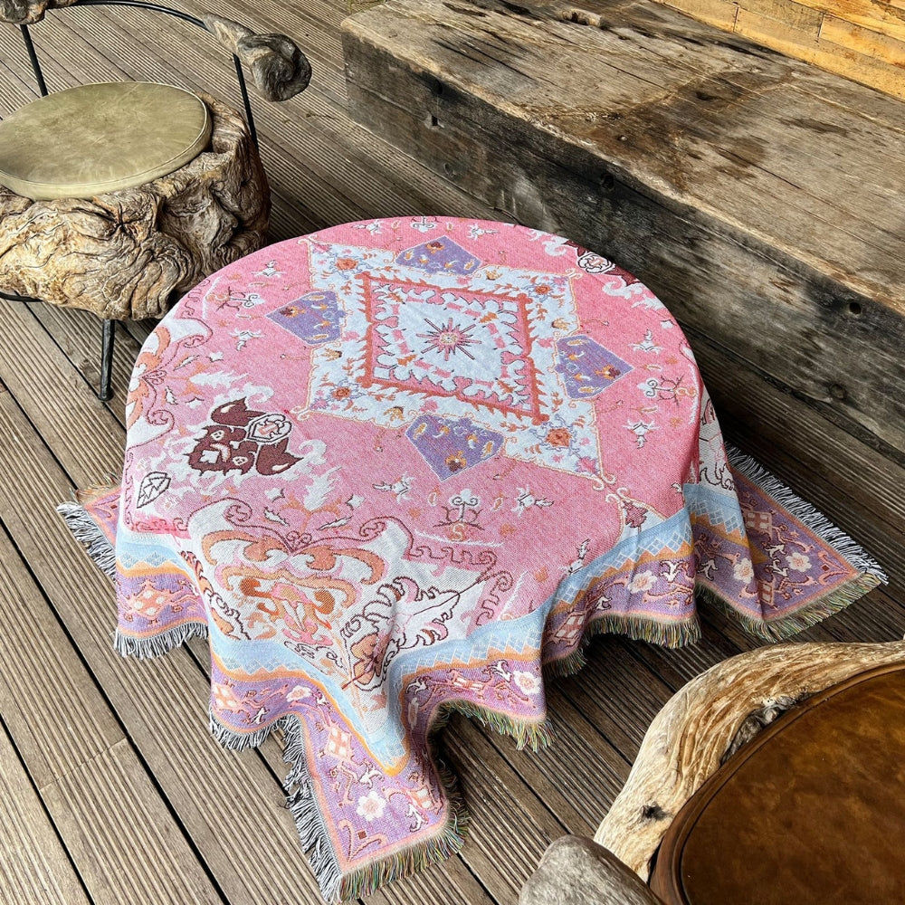 BowLift | Bohemian Aztec Tapestry Throw Sofa Blanket
