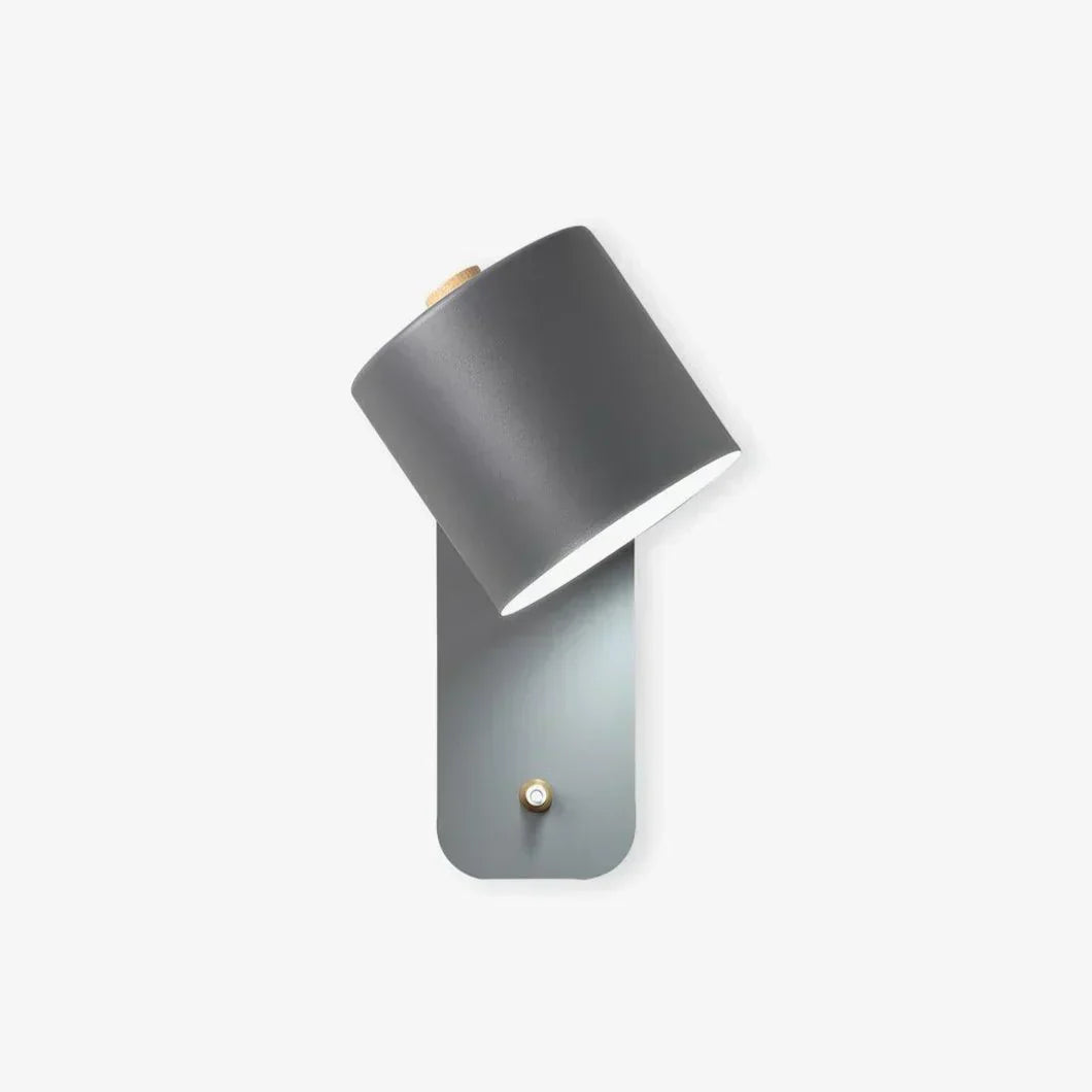 BowLift | Lunara | Cylindrical Wall Lamp with Plug-In Cord