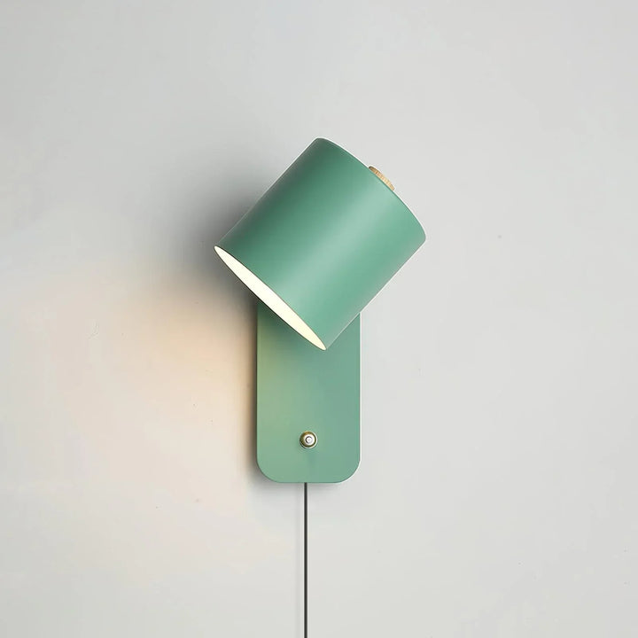 BowLift | Cylindrical Wall Lamp with Plug