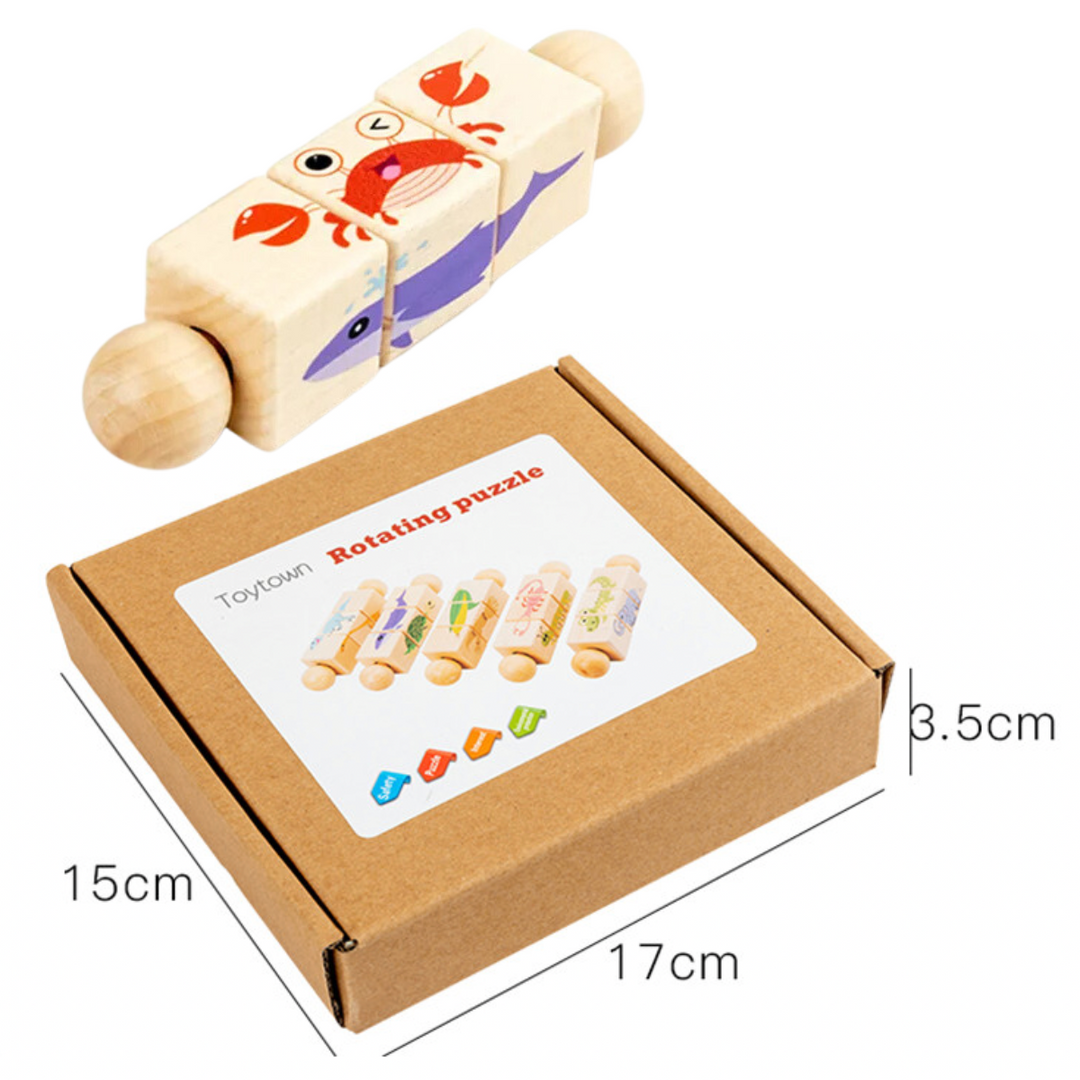 BowLift | Spinning Fun & Discovering – Wooden Puzzle For Kids