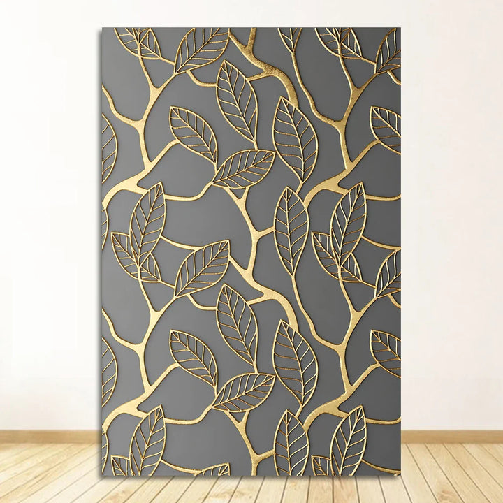 Rustic Golden Grey Black Abstract Wall Art Fine Art Canvas Prints Posters Pictures For Living Room Dining Room Art For Contemporary Interiors | Bowlift
