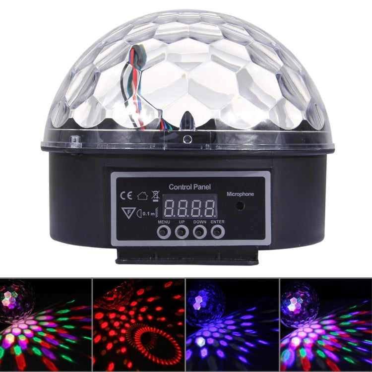 BowLift | Digital LED RGB Crystal Magic Ball Stage Effect Light, DMX Party Disco DJ Bar Colored Pattern Lighting