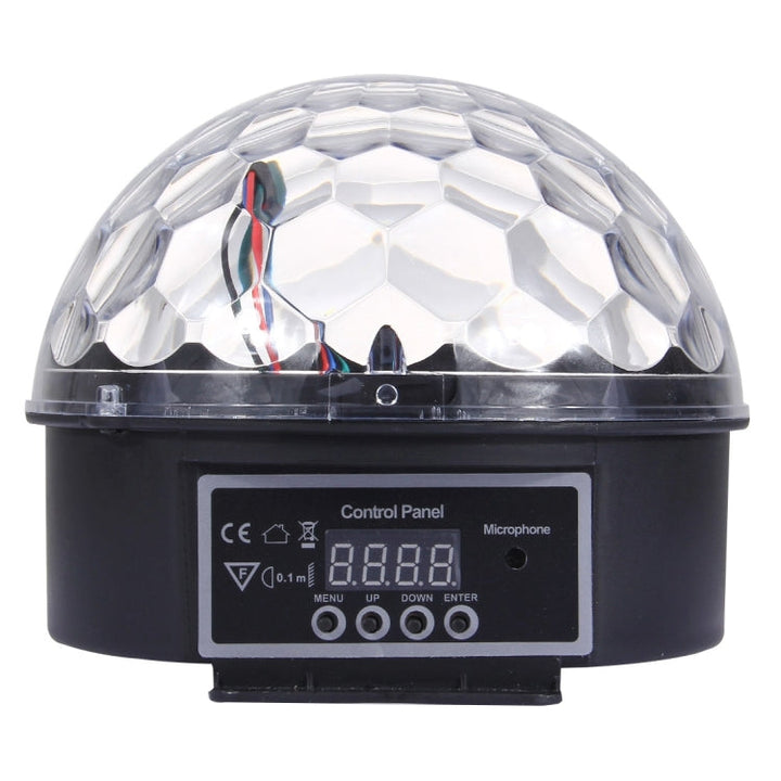 BowLift | Digital LED RGB Crystal Magic Ball Stage Effect Light, DMX Party Disco DJ Bar Colored Pattern Lighting
