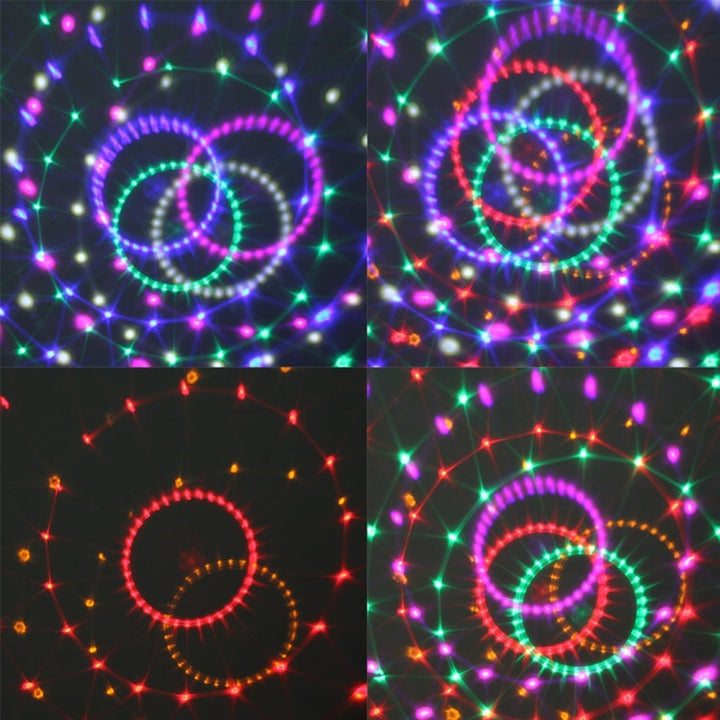 BowLift | Digital LED RGB Crystal Magic Ball Stage Effect Light, DMX Party Disco DJ Bar Colored Pattern Lighting