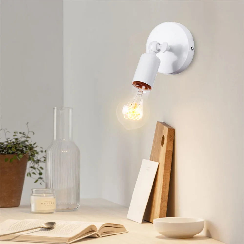 IndustrialGlow - Adjustable Retro Wall Lighting Bowlift