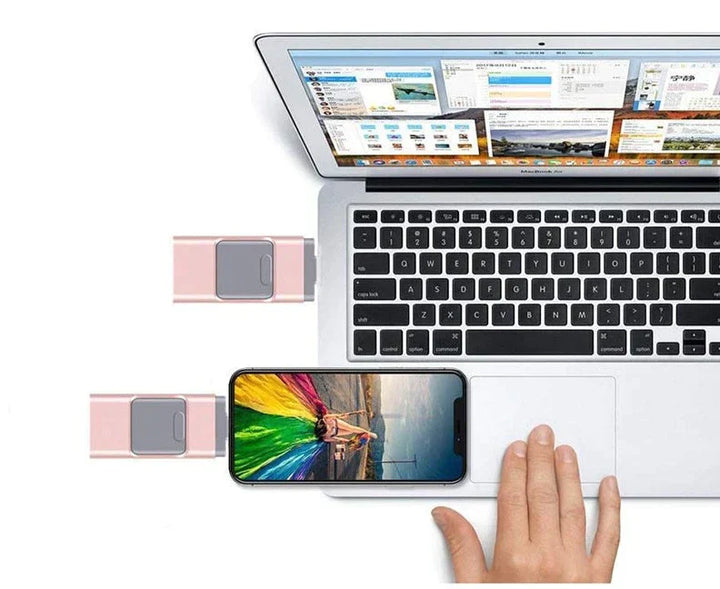 BowLift | DataFlex 4-in-1 Memory Stick – USB Storage for Phone, Tablet and PC