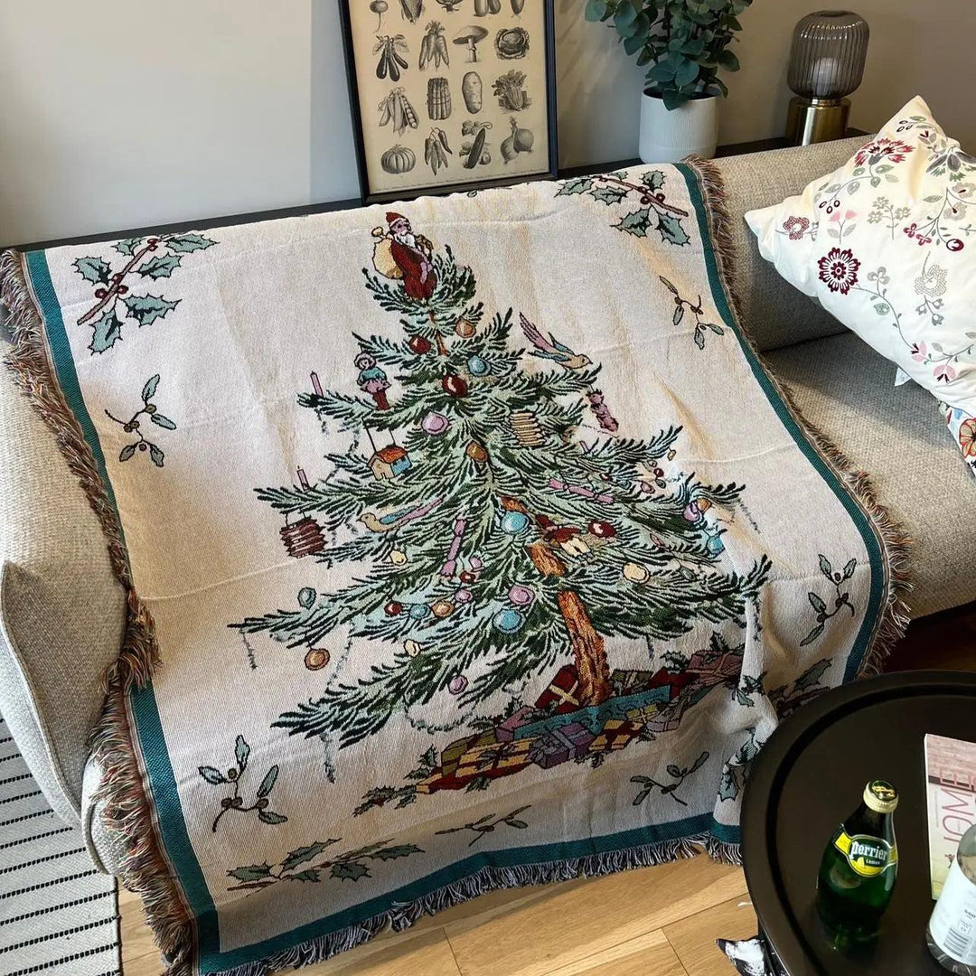 BowLift | Christmas Blanket Nutcracker and Stars Pattern