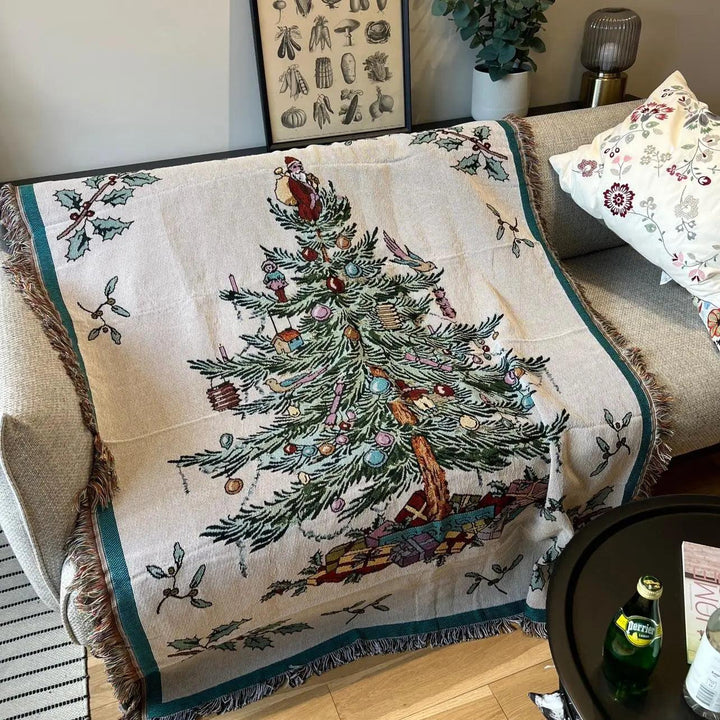 BowLift | Christmas Blanket Nutcracker and Stars Pattern