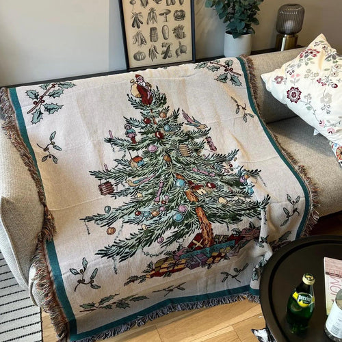BowLift | Christmas Blanket Nutcracker and Stars Pattern