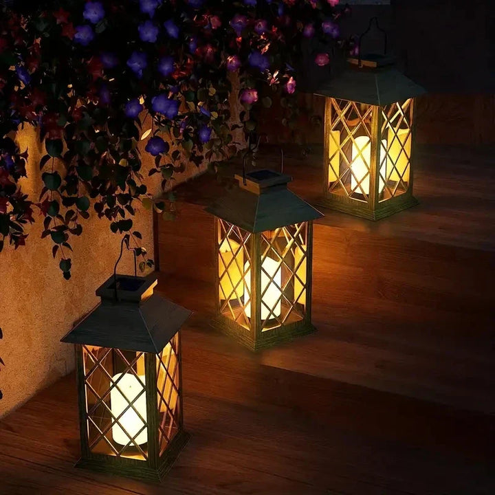 Noctis Garden Lantern - Magical Solar Energy Garden Lighting | Bowlift