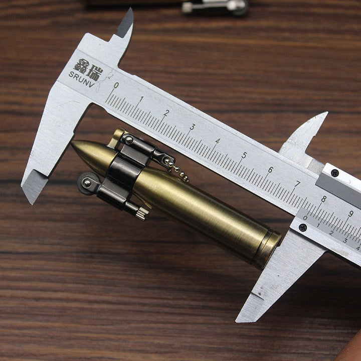 Jet Power Retro Metal Keychain Lighter | Bowlift