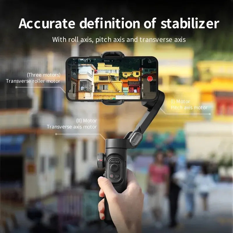 BowLift | 3-Axis Smartphone Gimbal Stabiliser with AI Tracking & Face Detection – Alvion