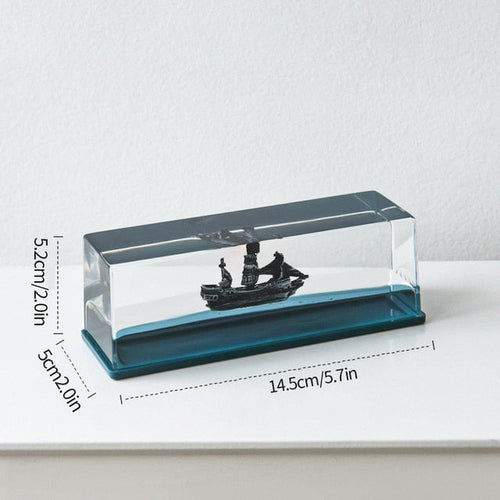 BowLift | Cruise Ship Drift Glass Bottle