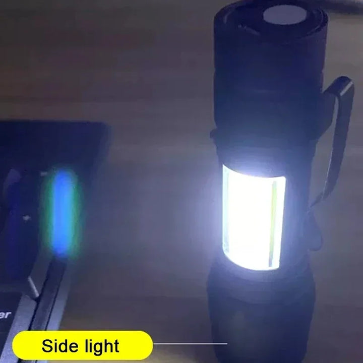 Mini Tactical Camping Rechargeable Flashlight | Bowlift