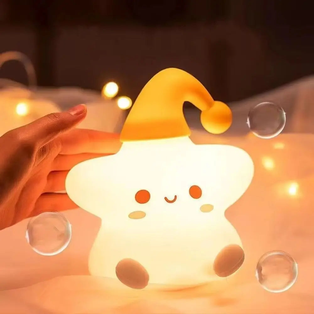 BowLift | Happy Little Star LED Silicone Night Lamp