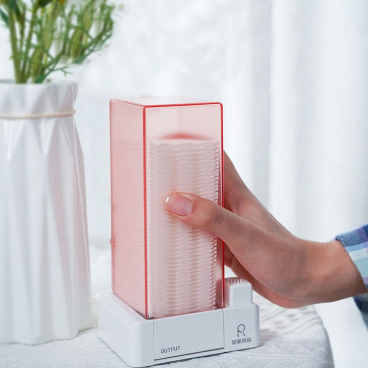 Makeup Cotton Pad Dispenser Box | Bowlift