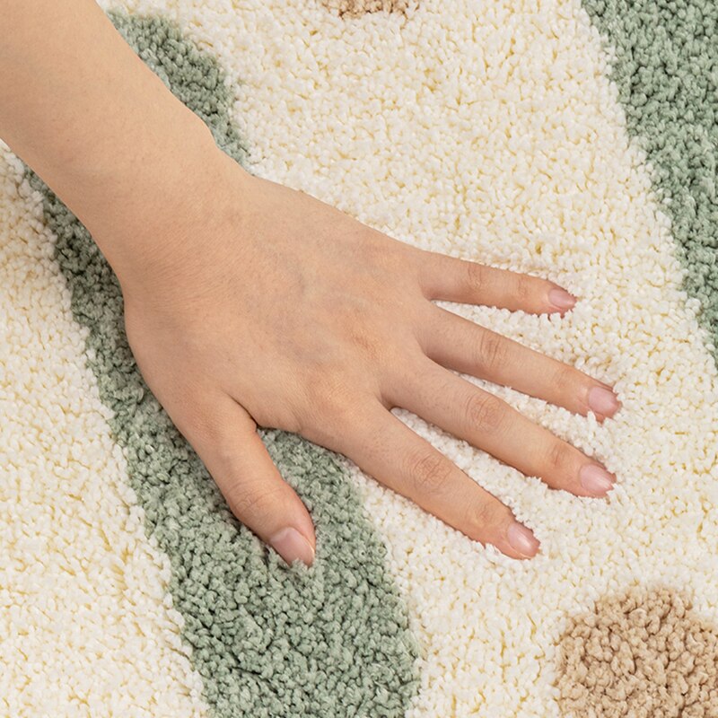 Geometric Tufting Bath Mat | Bowlift
