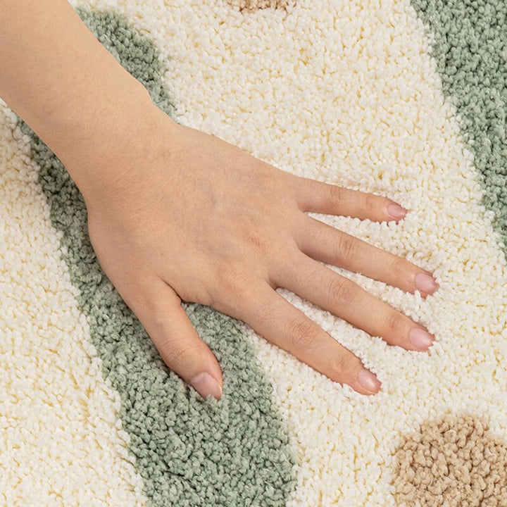 Geometric Tufting Bath Mat | Bowlift