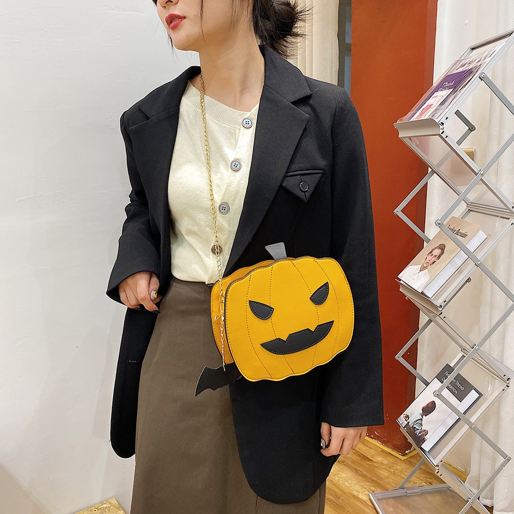 BowLift | Pumpkin Shape Mini Shoulder Bag