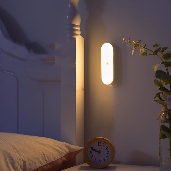 BowLift | Smart Motion Sensor Wall Lamp | Wireless, Rechargeable & Ideal for Dark Corridors and Stairwells