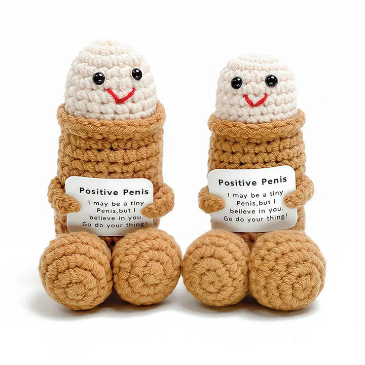 BowLift | Emotional Support Adult Humor Crochet Doll