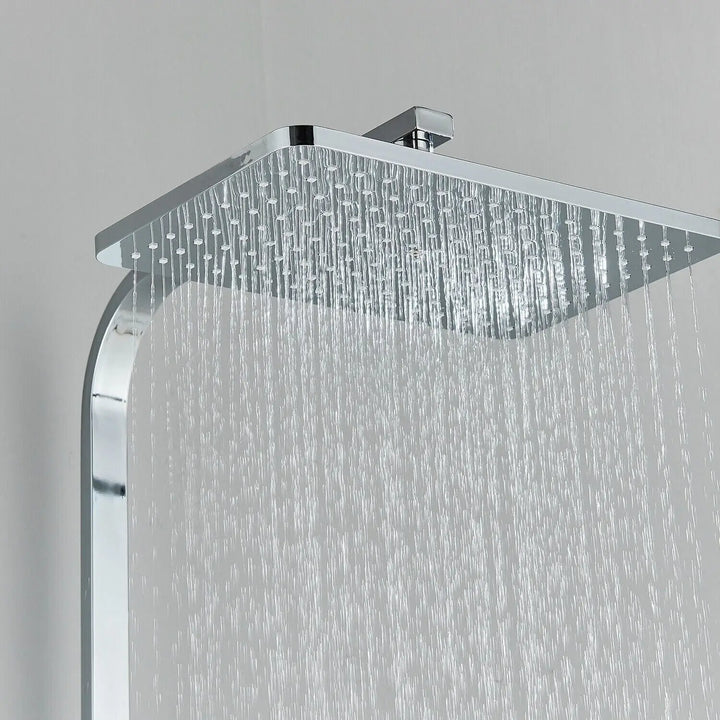 BowLift | RainFlow Luxe Rain Shower Set – adjustable brass shower fixture with 4 functions