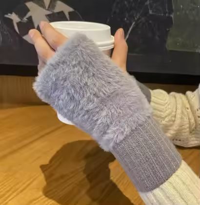 Unisex Fleece Fingerless Gloves – Warm, Soft and Functional | Bowlift