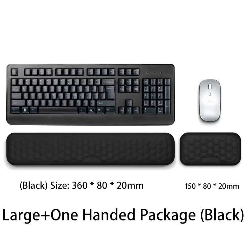 BowLift | ErgoLuxe GelPad | Comfort Mousepad | Wrist Rest & Massage | Silicone & Memory Foam