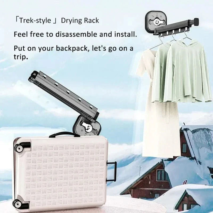 BowLift | WandLuft Flex – Folding Clothes Dryer for Space-Saving Drying