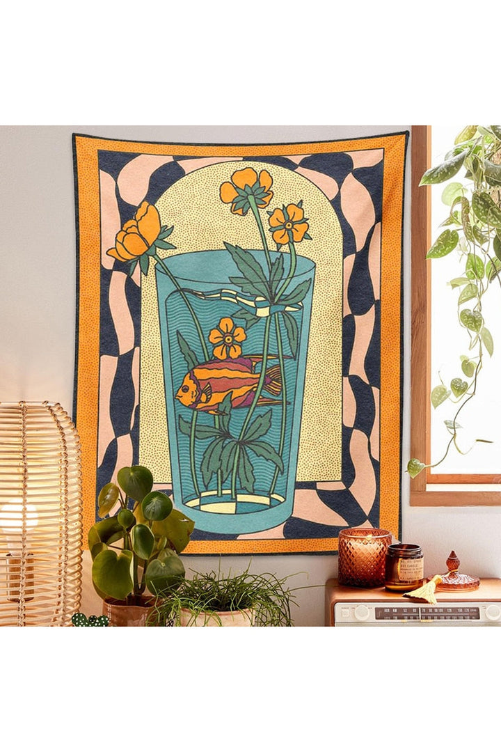 Welt Fantasy Wall Tapestry | Bowlift