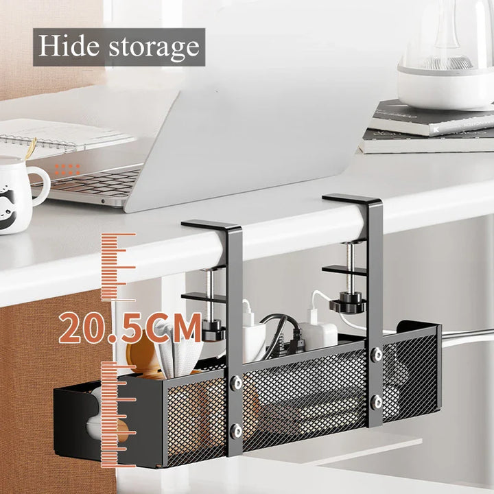 Cable management under the desk | Bowlift