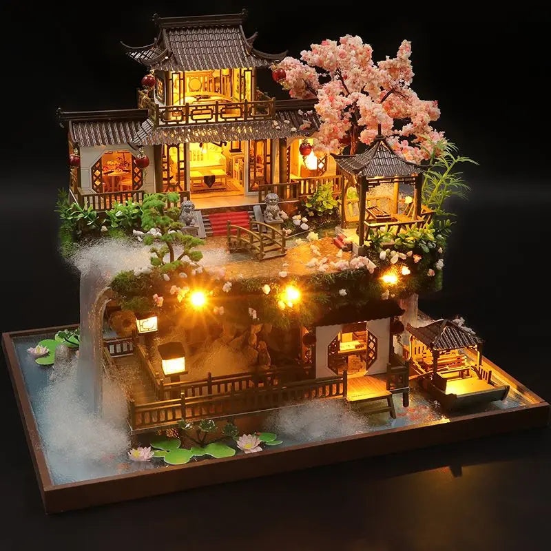 BowLift | DIY Wooden Chinese Ancient Casa Miniature Building Kit