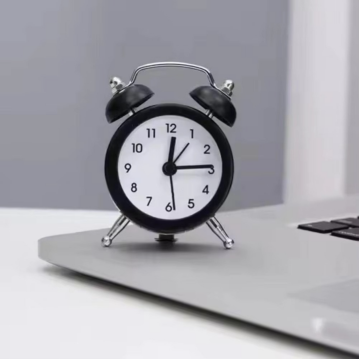 BowLift | Cute Rabbit Ears Loud Twin Bell Alarm Clock for Heavy Sleepers