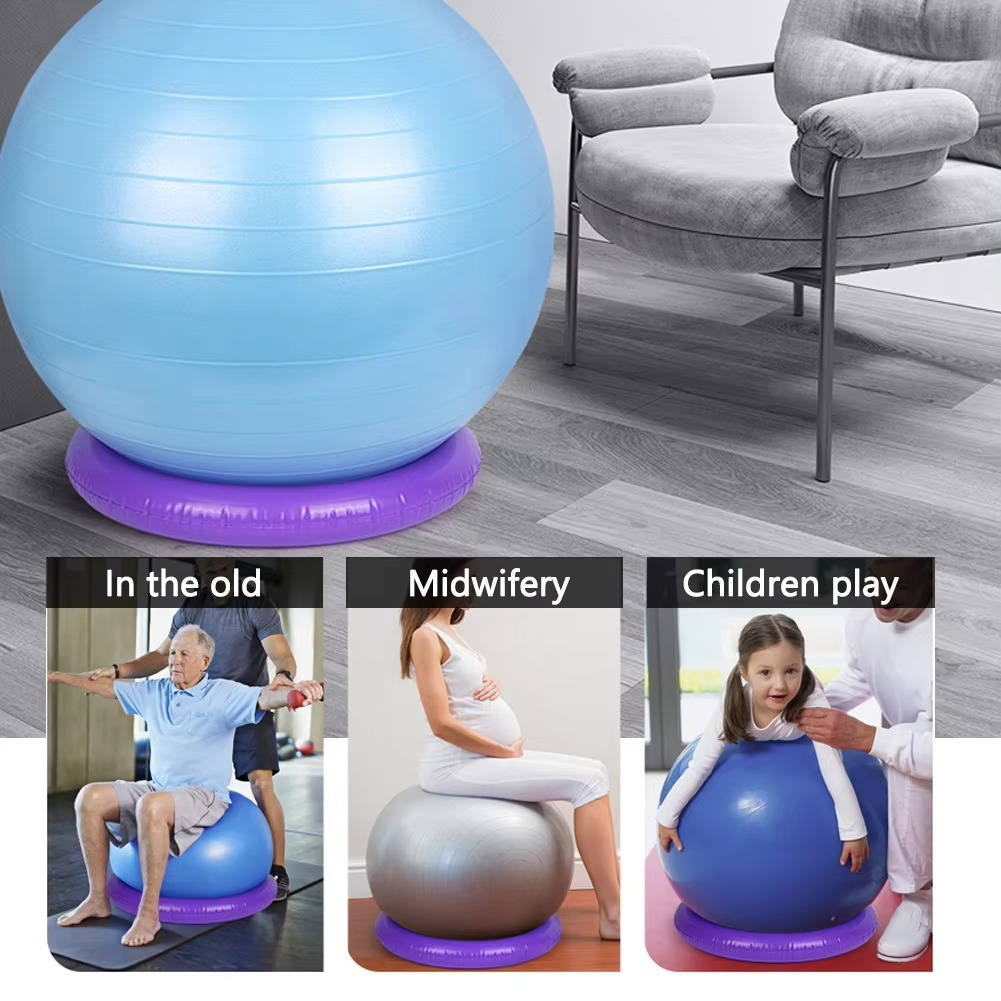 BowLift | Non Slip PVC Yoga Ball Base for Stability and Balance Training