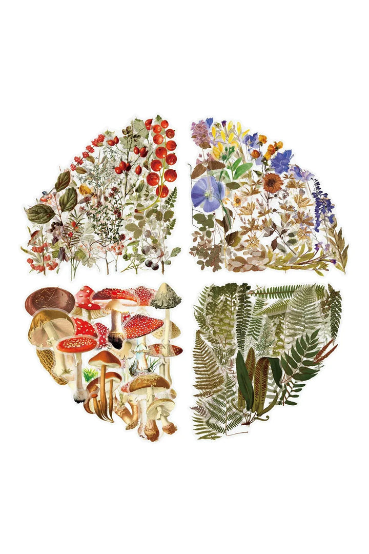 floral scrapbooking stickers | Bowlift