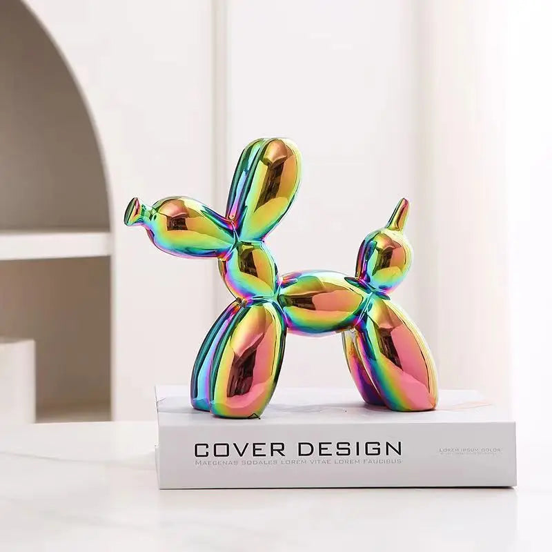BowLift | – Small dog sculpture made of balloons